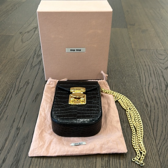 miu miu leather crossbody - Picture 3 of 8